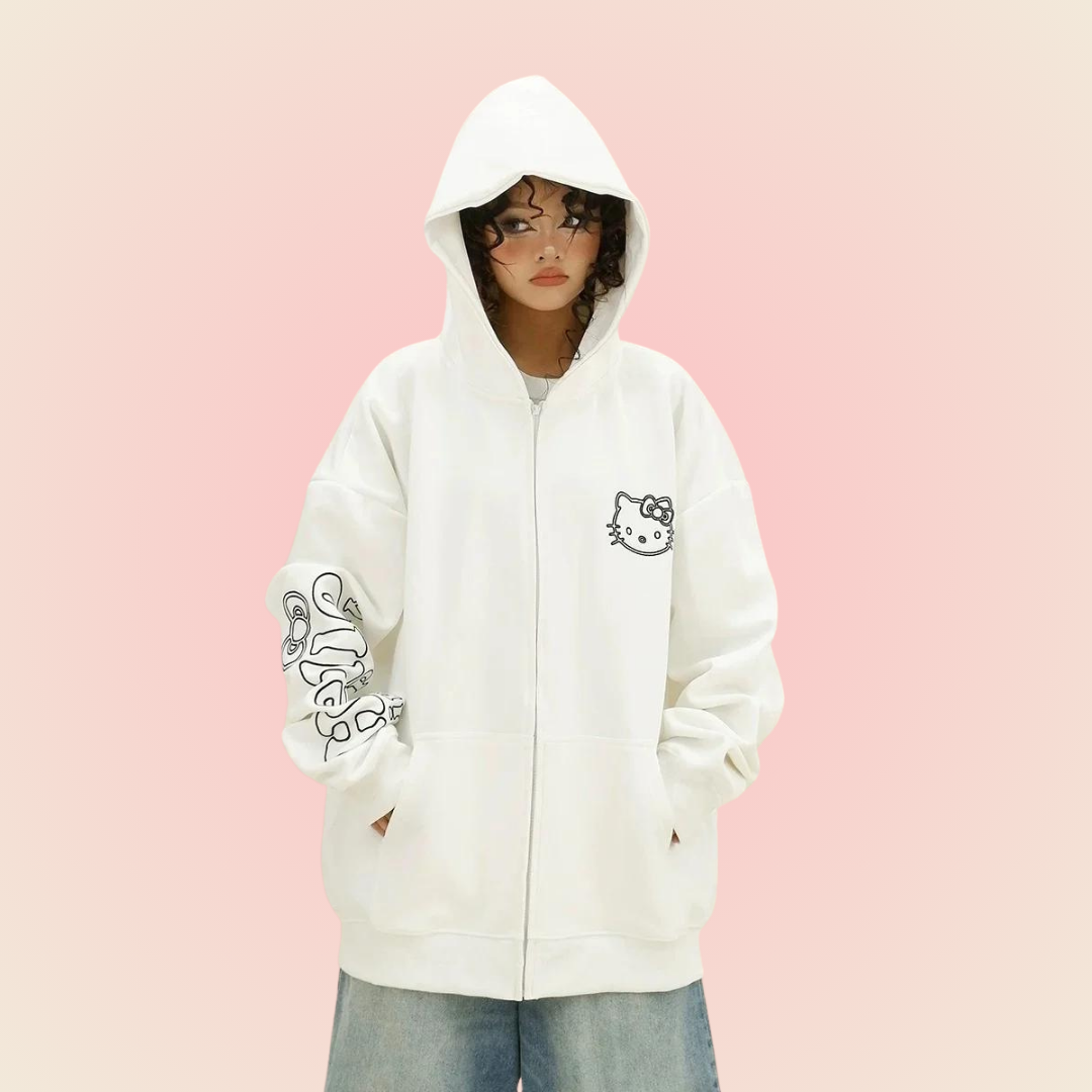 Veste Oversize à Perles