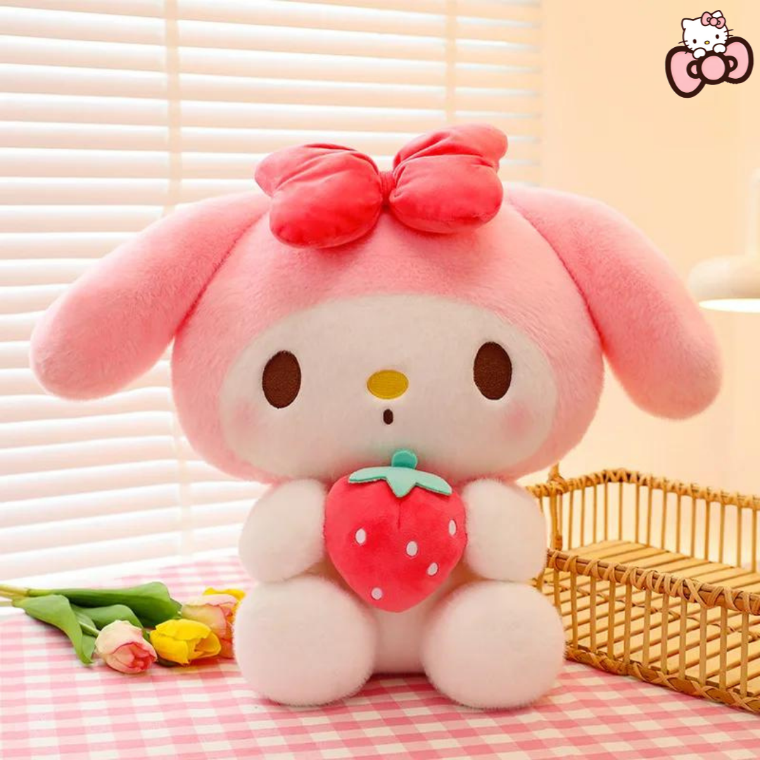 Strawberry Kawaii Plush