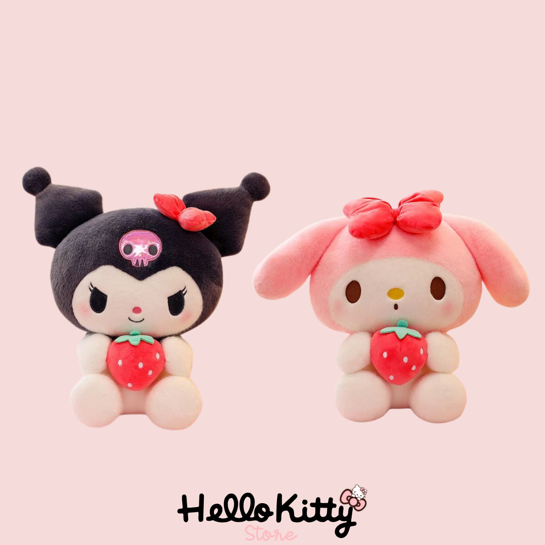 Strawberry Kawaii Plush