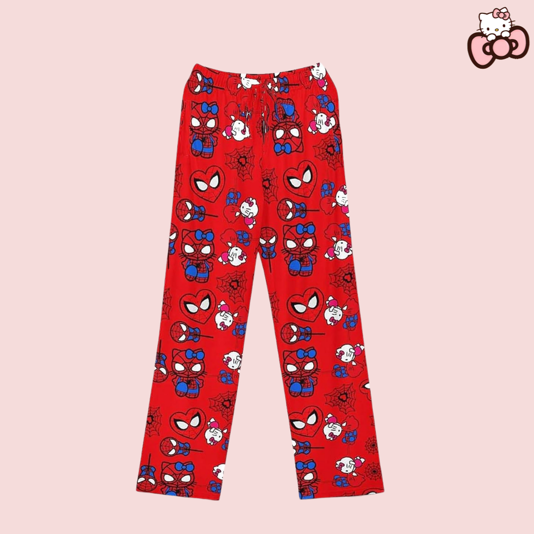 Pyjama Spiderman x Hello Kitty