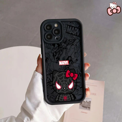Hello Kitty x Spiderman case