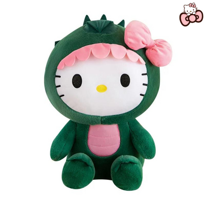 Peluche Hello Kitty Dinosaure