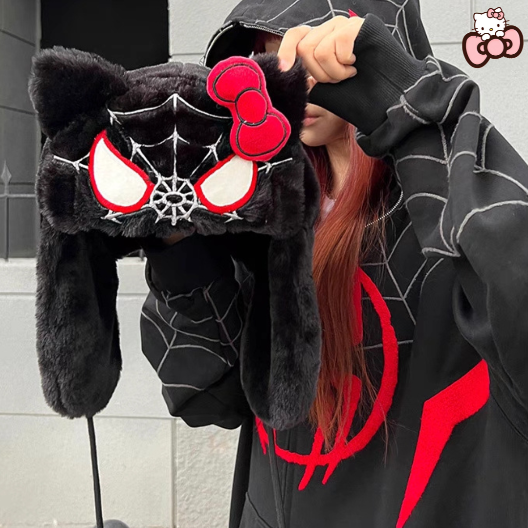 Bonnet Spiderman x HelloKitty