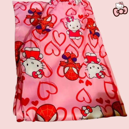 Spiderman x Hello Kitty Pyjama